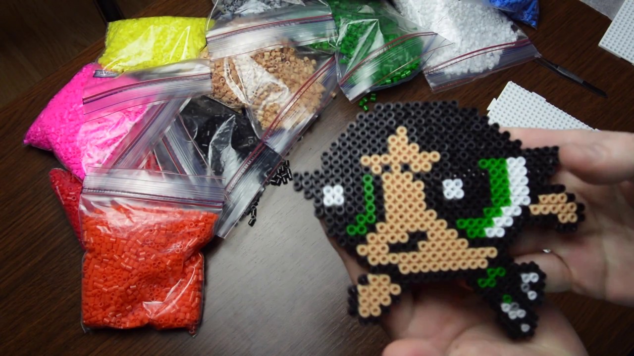 Making Buttercup with Hama beads Powerpuff Girls YouTube