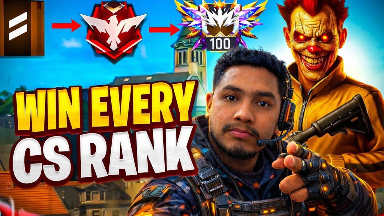 Win Every CS RANK in Free Fire 😱 🔥 Cs Rank push Paro Tips And tricks ️ ...
