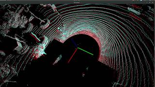 LiDAR frame to frame odometry test  (using PCL default normal ICP)