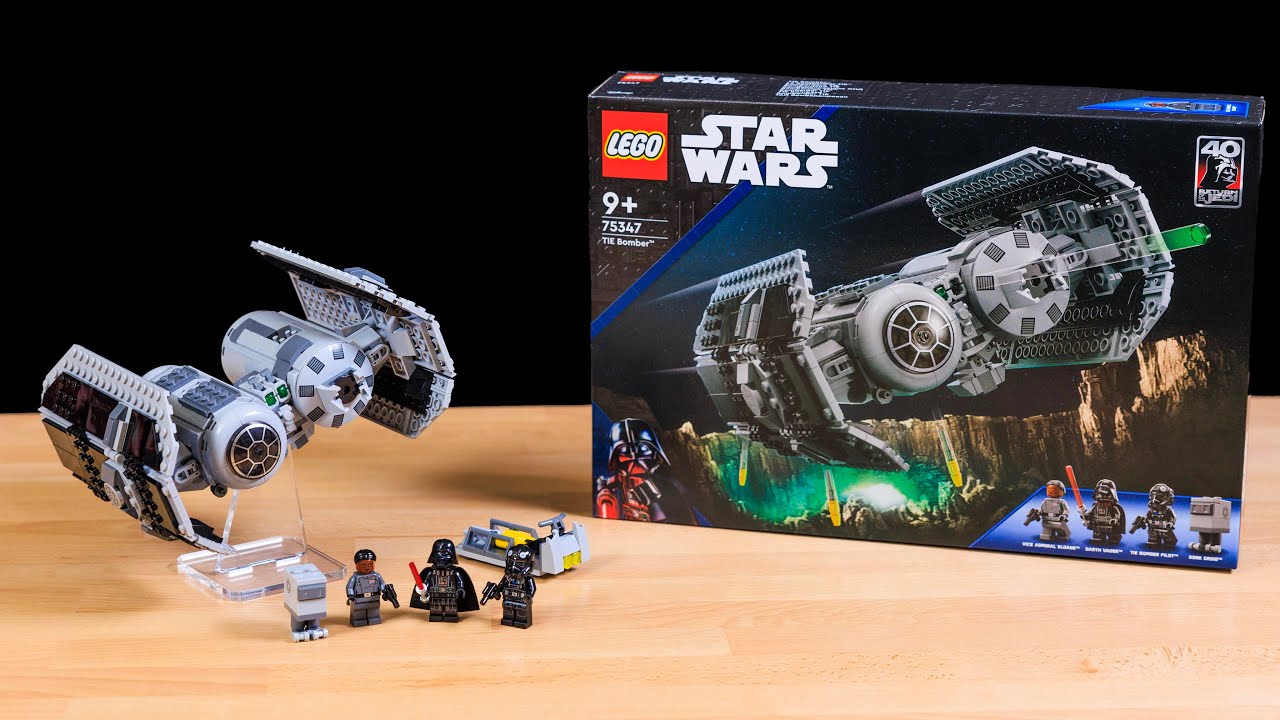 Lego Star Wars Tie Bomber Starfighter Buildable Toy 75347 : Target