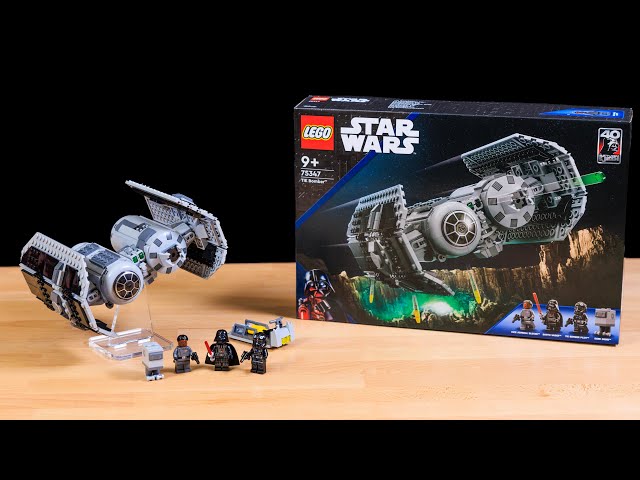 Fake Lego : Tie Fighter : Review & Speed Build : Space Wars, by Bela 