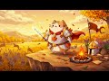Lofi Cat’s Heroic Sunset 🎖️ Autumn Lofi for Campfire Calm & Quiet Strength #lofi #catlofi