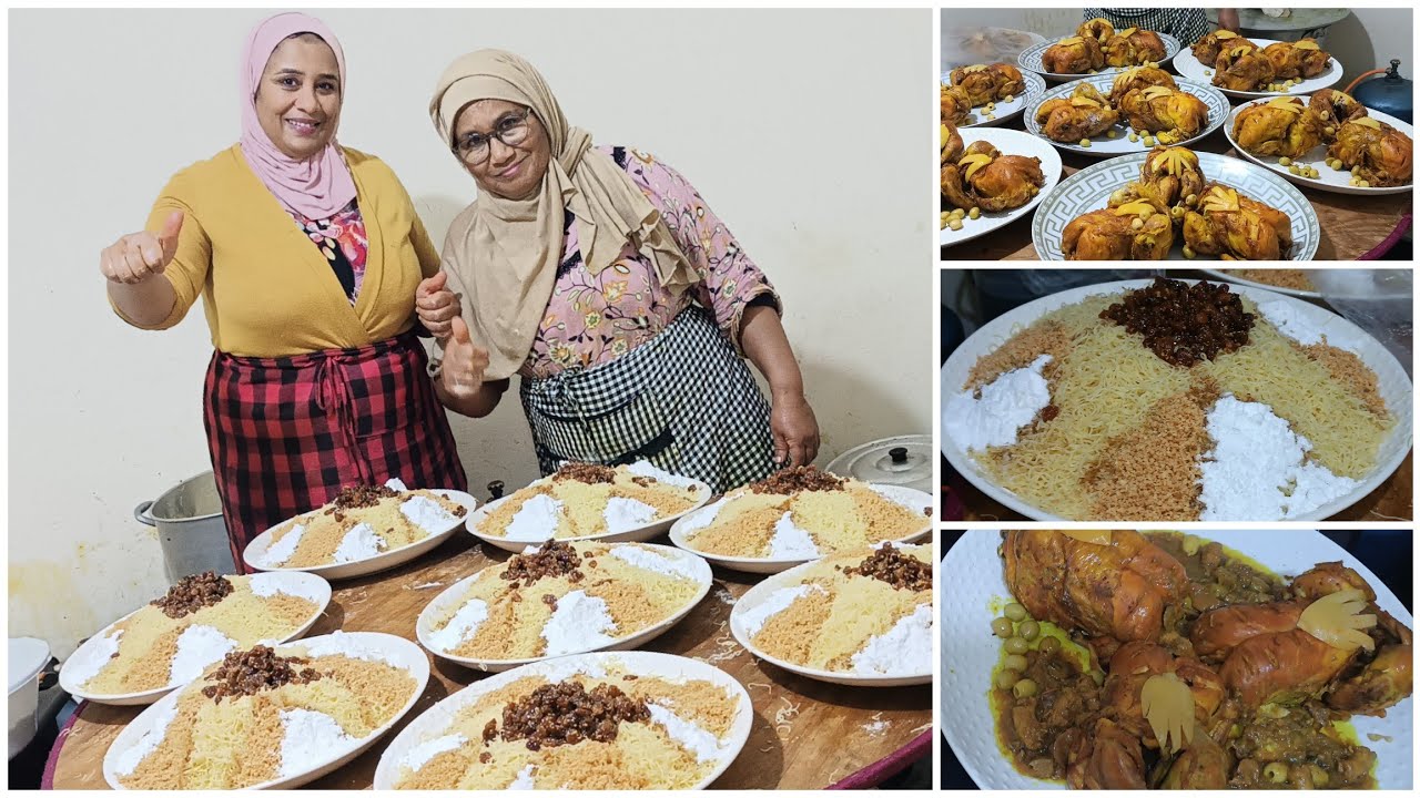 كوني طباخة وتعلمي الطيبي مع اسهل الطرق طبخ المبتدئات وجميع الاسرار الدجاج محمر بدغميرة والسفة