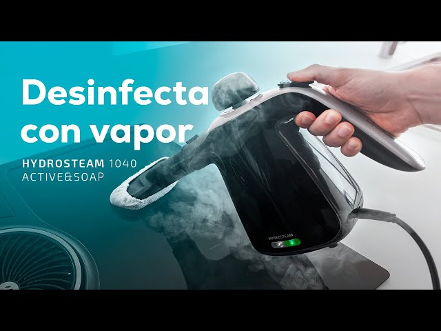 Limpiador de vapor HydroSteam 1040 Active&Soap 