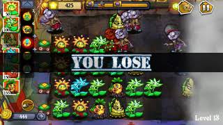 Flower Zombie War screenshot 2