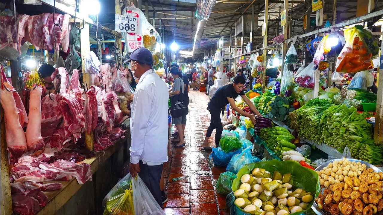 Plenty Of Snacks, Vegetables, Fishes, & Fruits Boeung Keng Kang