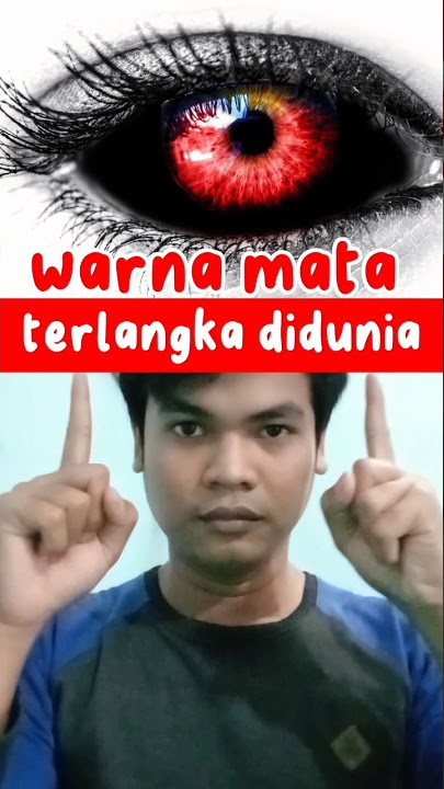 INILAH WARNA MATA TERLANGKA DI DUNIA #shorts #short #shortvideo #fakta