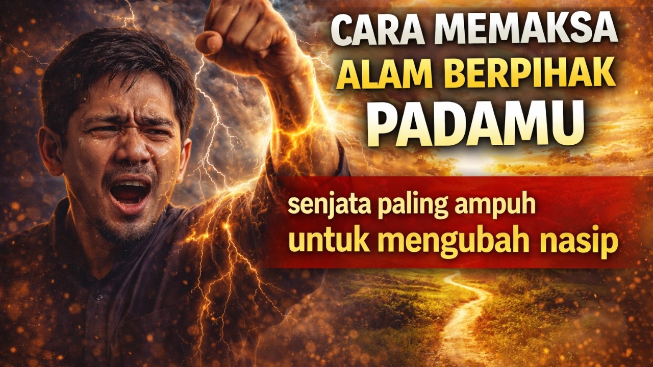 CARA MEMAKSA ALAM BERPIHAK PADAMU: Senjata Paling Ampuh Mengubah Nasib