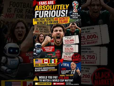 Why Fans are BOYCOTTING the 2026 World Cup! 🤬⚽ #fifaworldcup2026 #football #fifacorruption#halo