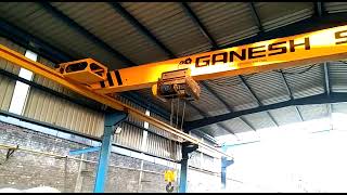 5t x 13 775 mtr span Single girder EOT Crane low headroom