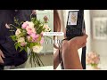 #1 花屋のとある1日【VLOG】仕入れから製作まで。