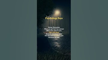 Thumbnail of Hurt by Someone Close? This One Thing Can Save the Relationship ❤️‍🩹 #Shorts #Trending #psychology