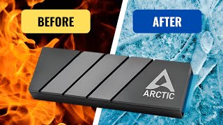 Cool Your Ssd Unleashing The Power Of The Arctic M.2 Pro Nvme Cooler - Review And Testing