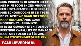 "We Betalen Niet Voor Haar," Zei Mijn Schoondochter — Toen De Rekening Kwam, Werden Ze Bleek 😳
