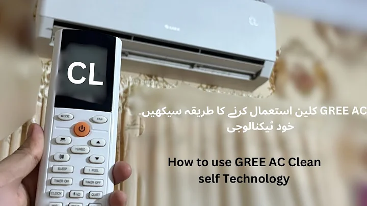 Self Clean GREE AC Technology step by step process