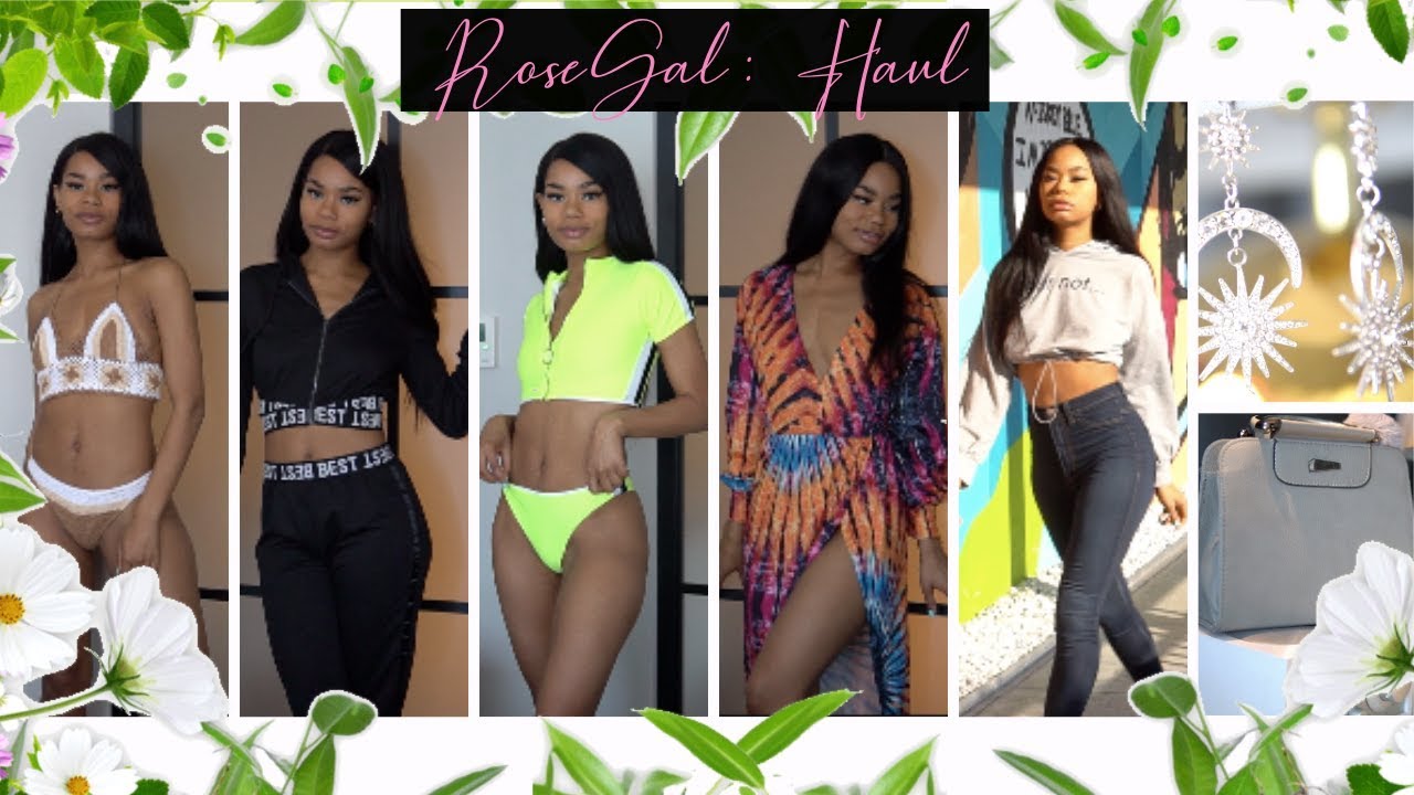 SPRING SUMMER ROSEGAL CLOTHING HAUL REVIEW