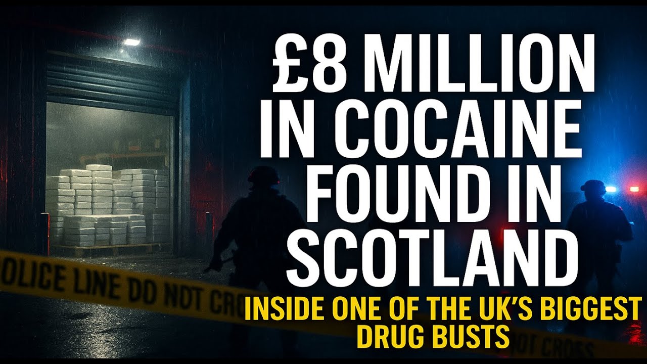 Massive Cocaine Bust in Scotland — One of the Biggest Ever - YouTube