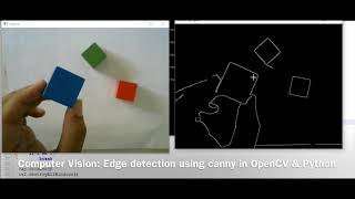 Computer Vision: Edge detection using canny in OpenCV & Python (Assemtica Didactic series)