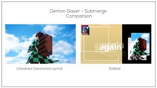Demon Slayer - Submerge Comparison
