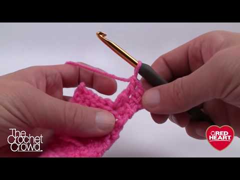 BEGINNER Crochet Treble Link Stitch - trlink