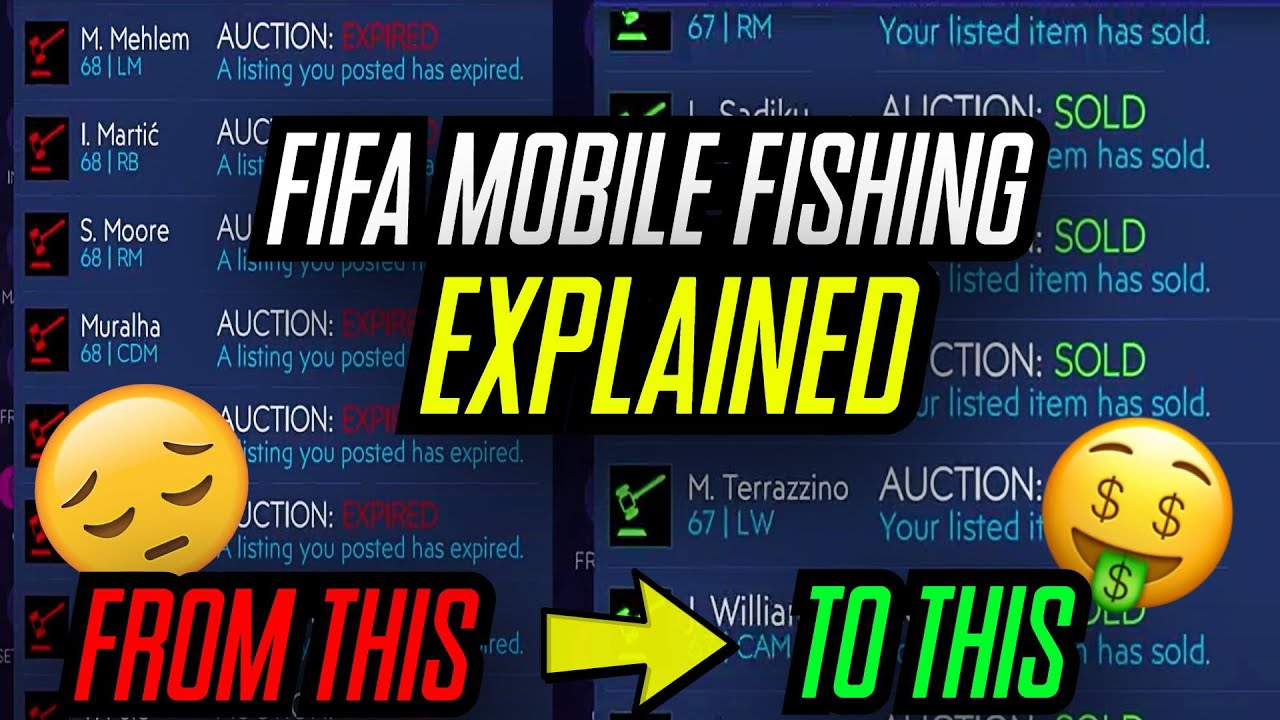 FIFA Mobile Fishing EXPLAINED | How to FISH in FIFA Mobile | FIFA Mobile Market