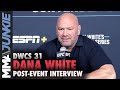 Dana White on Brock Lesnar-Jon Jones, Masvidal-Diaz 2 | DWCS 31 post-fight interview