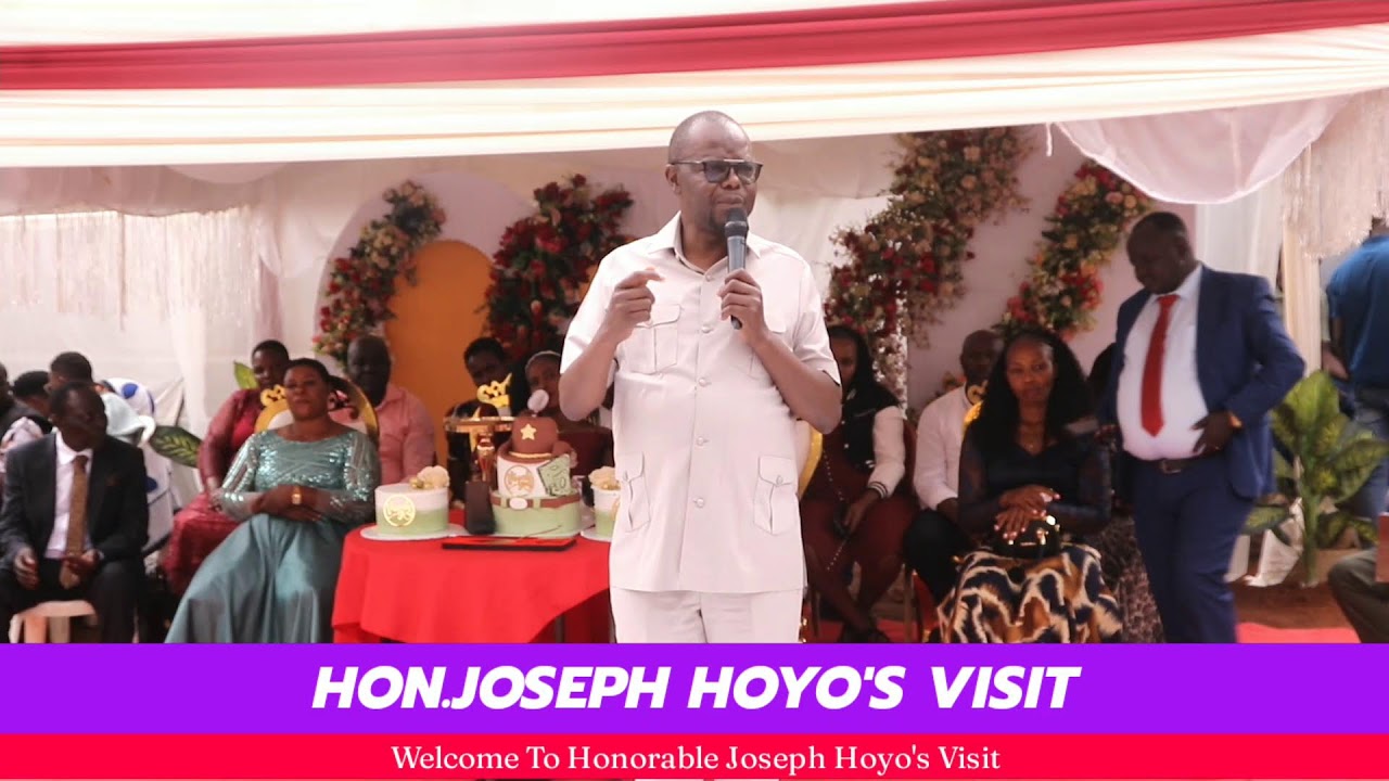 HON.JOSEPH HOYO'S VISIT