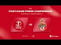 Post- Game Press Conference | Hapoel IBI Tel Aviv- AS Monaco