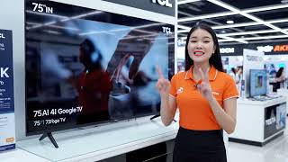 Vidéo: Téléviseur 75" TCL 4K HDR - 75P6K
