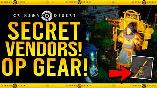 SECRET CAMP VENDORS &amp; OP ITEMS in Crimson Desert - How To Get Claw Fishing Rod Guide