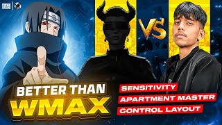 WMAX vs This Player !? Sensitivity Control Layout Apartment Secrets Exposed | BGMI Tips &amp; Tricks