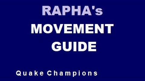 Movement tutorial by RAPHA (2023)