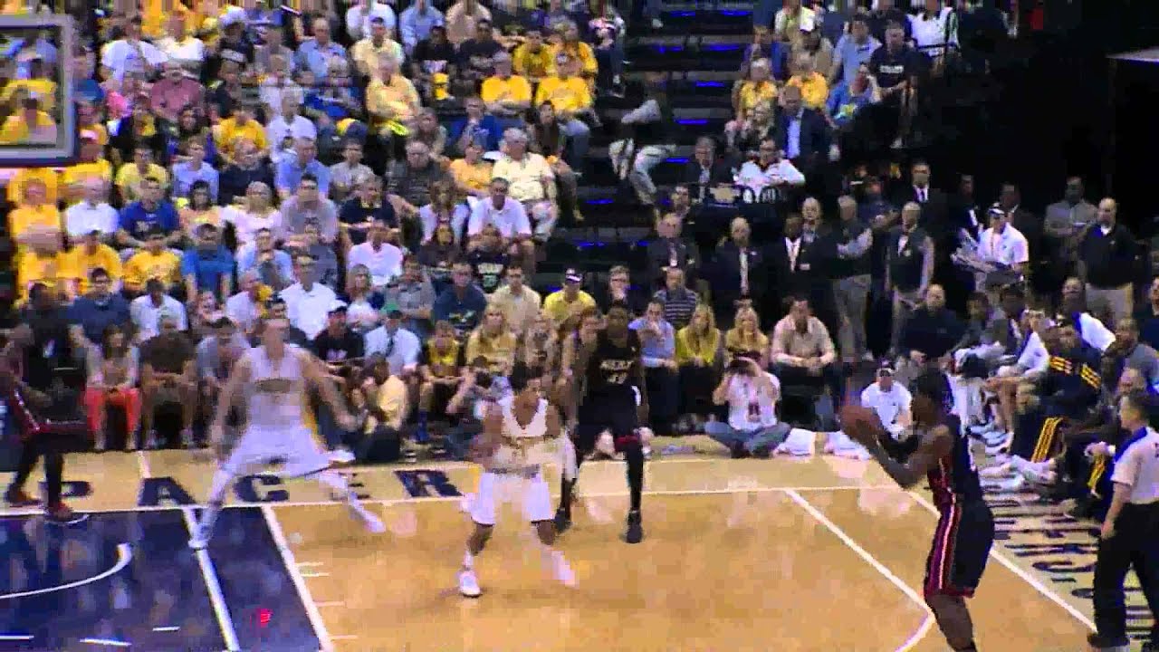 Dwyane Wade 30 points (22 2nd half) vs Indiana Pacers full highlights GM4 NBA Playoffs 2012 HD