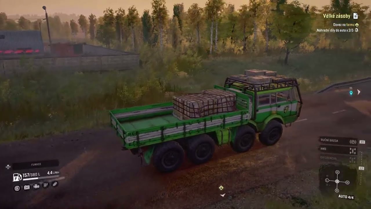 📽️🎮#3 Mapa : Háje | Snowrunner | PlayStation5 | CZ