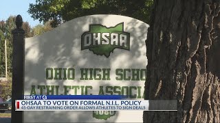 OHSAA set to vote on NIL policy for high school athletes