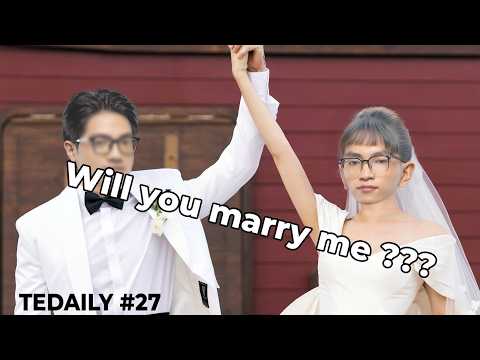 TEDAILY #27 | TANVUU RECEIVES A SURPRISE PROPOSAL ON LIVE STREAM....