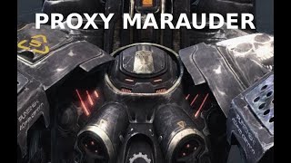 Terran Build Order: Proxy Marauder (StarCraft 2)