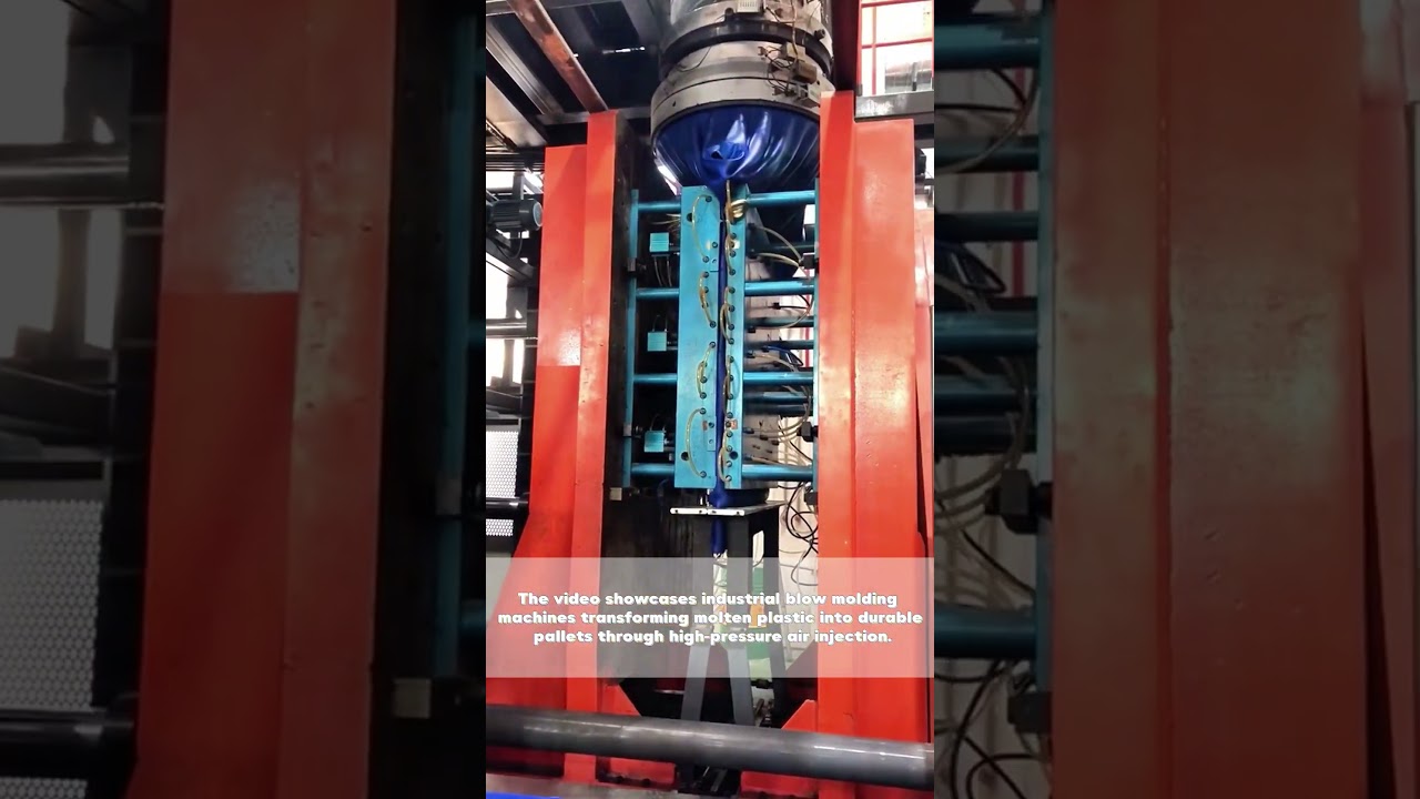 Plastic Pallet Revolution: Watch How Blow Molding Creates the Future of Shipping!