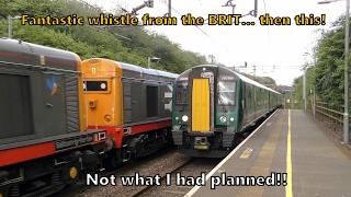 BUSY day for LSL on the WCML! 8 locos out! Steam & electric locos on test runs.17th June 2026