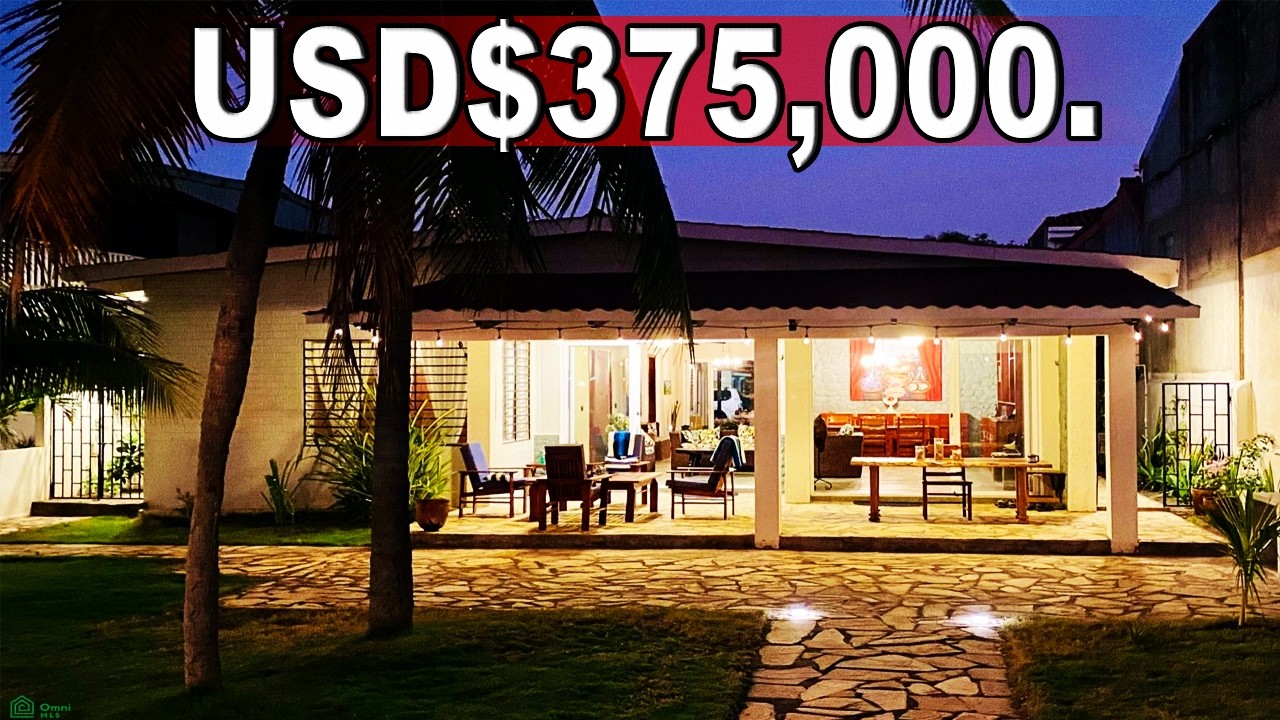 Дом на берегу моря! 🌊 Продается дом на пляже в Понелое, Никарагуа.