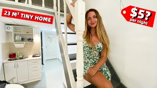 We Stayed At The Cheapest Hotel | Tiny House in Ukraine 🇺🇦