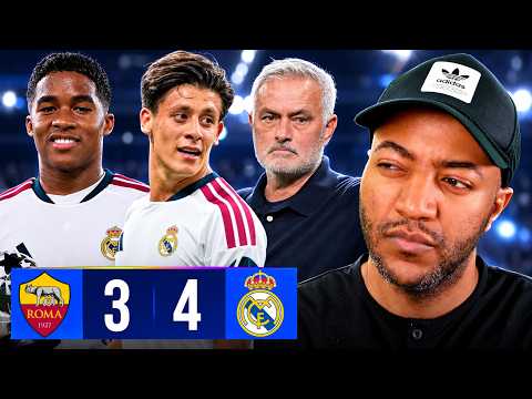 ARDA GULER & ENDRICK MASTERCLASS! | ROMA 3-4 REAL MADRID!