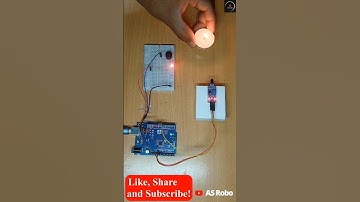 🔥 Arduino Fire Alarm System | Flame Sensor Alert | AS RoBo Shorts #arduino #diy #fire #short #shorts