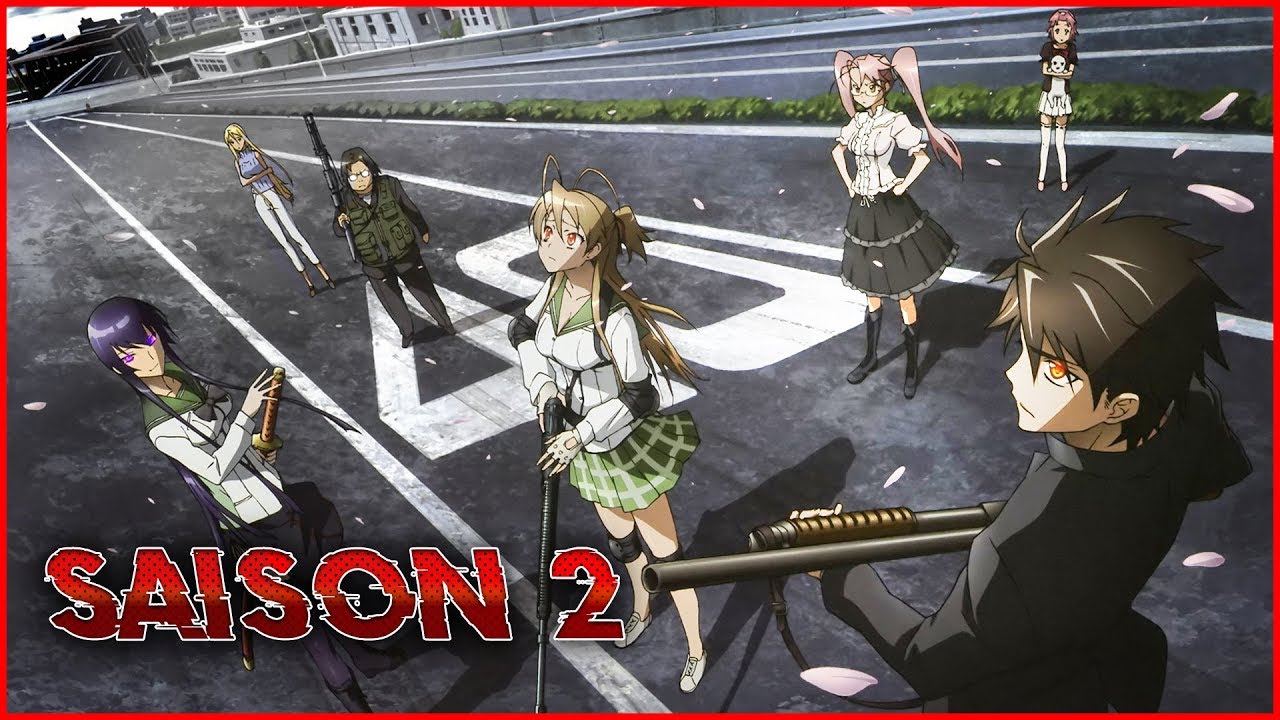 Highschool Of The Dead: Season 2 - Everything You Should Know - Cultured  Vultures