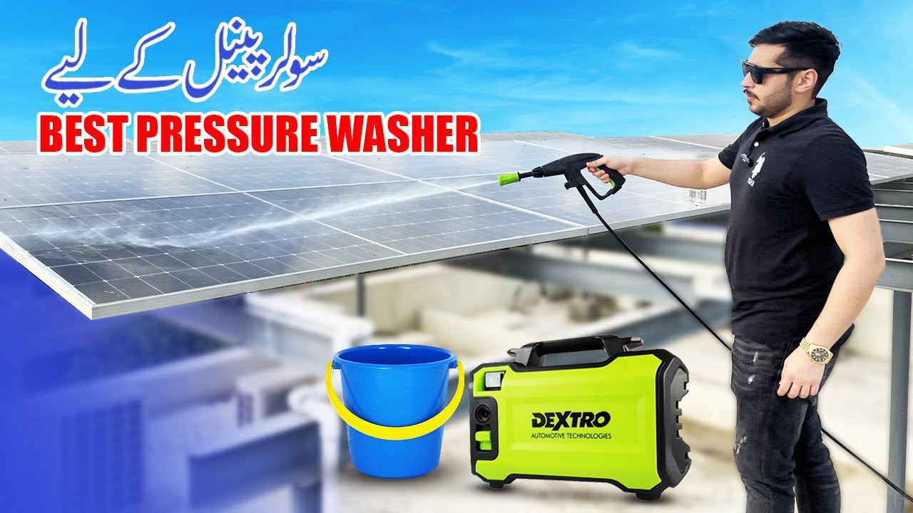 Dextro DX-200 Pro Turbo Solar Pressure Washer 95 Bar | High Pressure ...