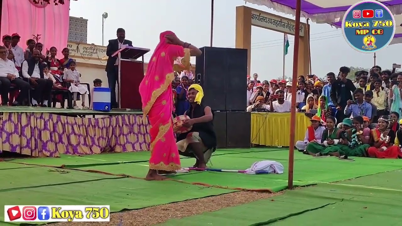 गणतंत्र दिवस के पावन अवसर में शासकीय उ. बालक छात्रावास मेंहदवानी के छात्रों द्वारा शानदार नृत्य //