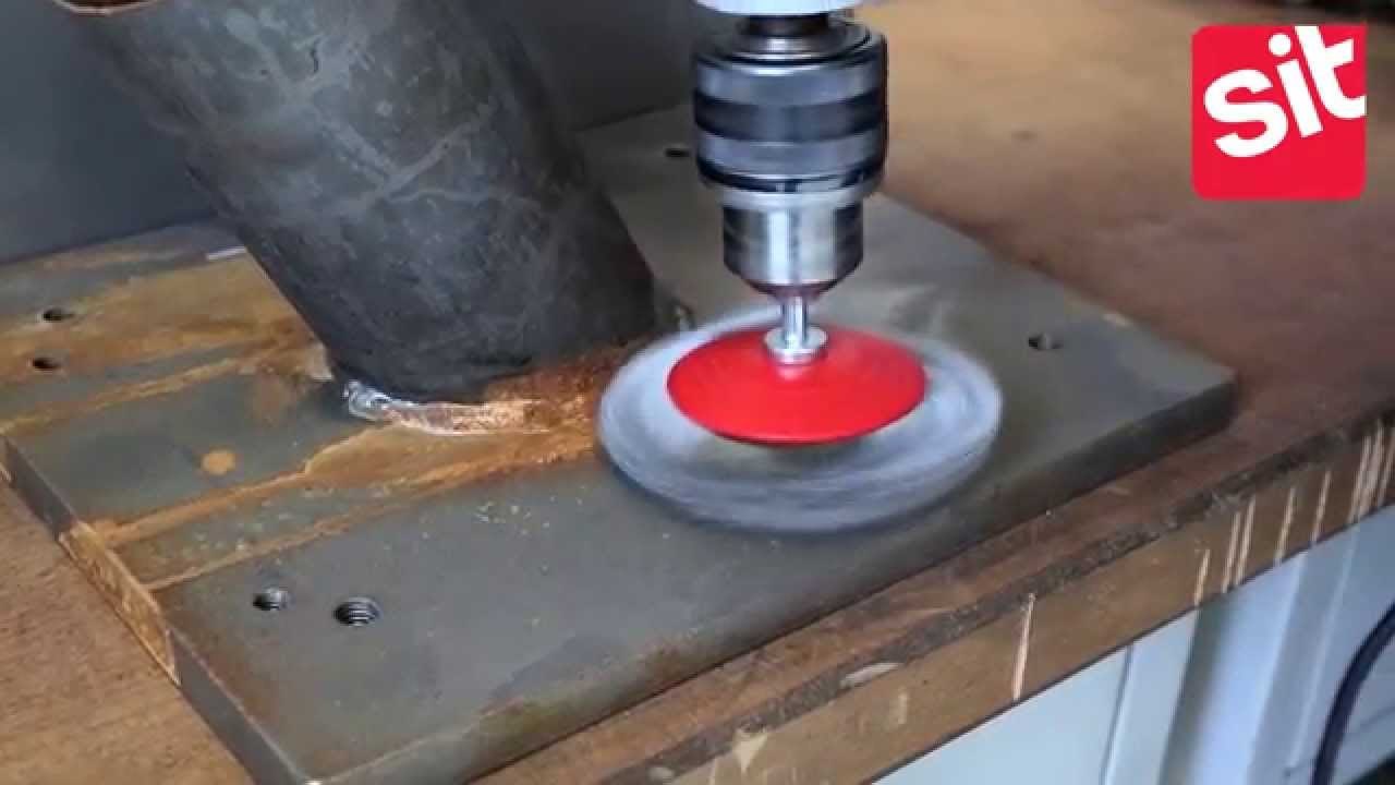 How To use Cup and Bevel Brushes for Drill - SIT BRUSH - Spazzole a Tazza e Coniche per Trapano