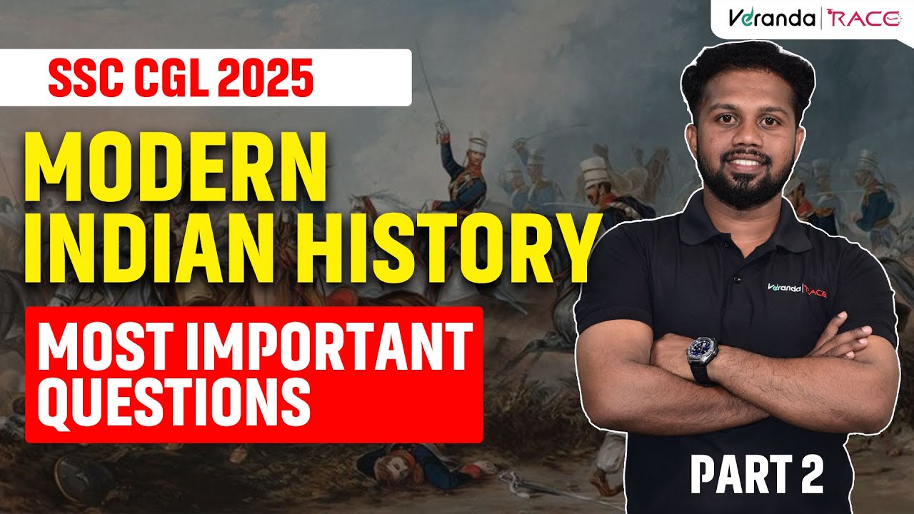Modern Indian History Most Important Questions | SSC 2025 GK PYQ Class ...