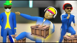 Every Death = 1 Crate Unboxing - Crab Game Funny Moments #4