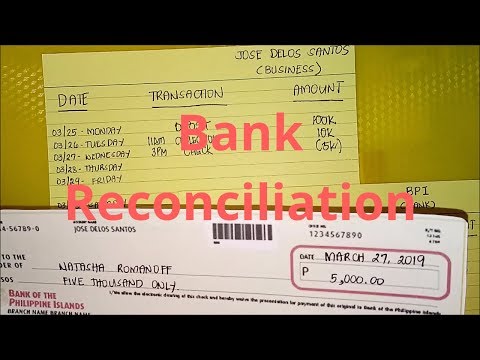Video: Paano ka gumawa ng bank reconciliation?